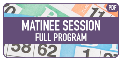 link to Matinee Session Program PDF